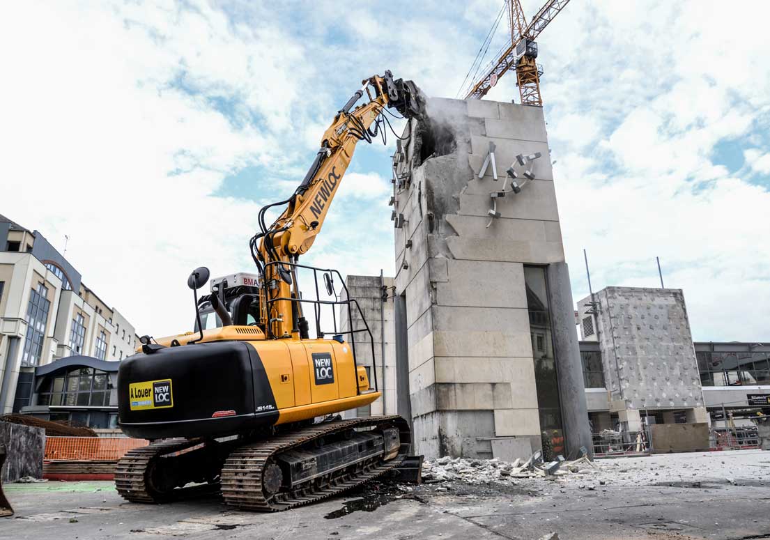 Démolition - Gare SUD Nantes