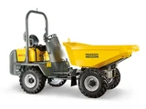 Dumper 3t - 1500l gyrabenne sur pneus