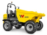 Dumper 9t - 4250l gyrabenne sur pneus