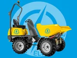 Dumper électrique 1t5 - 800l