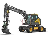 Pelle sur pneus 14t Tiltrotator