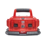 CHARGEUR 6 BATTERIES MILWAUKEE M1418 C6 14.4 À 18 V - 4932430086