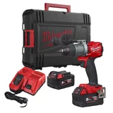 Perceuse visseuse 18V 85 Nm MILWAUKEE M18 BLDD2-502X BRUSHLESS AVEC BATTERIE 5,0Ah - 4933464515