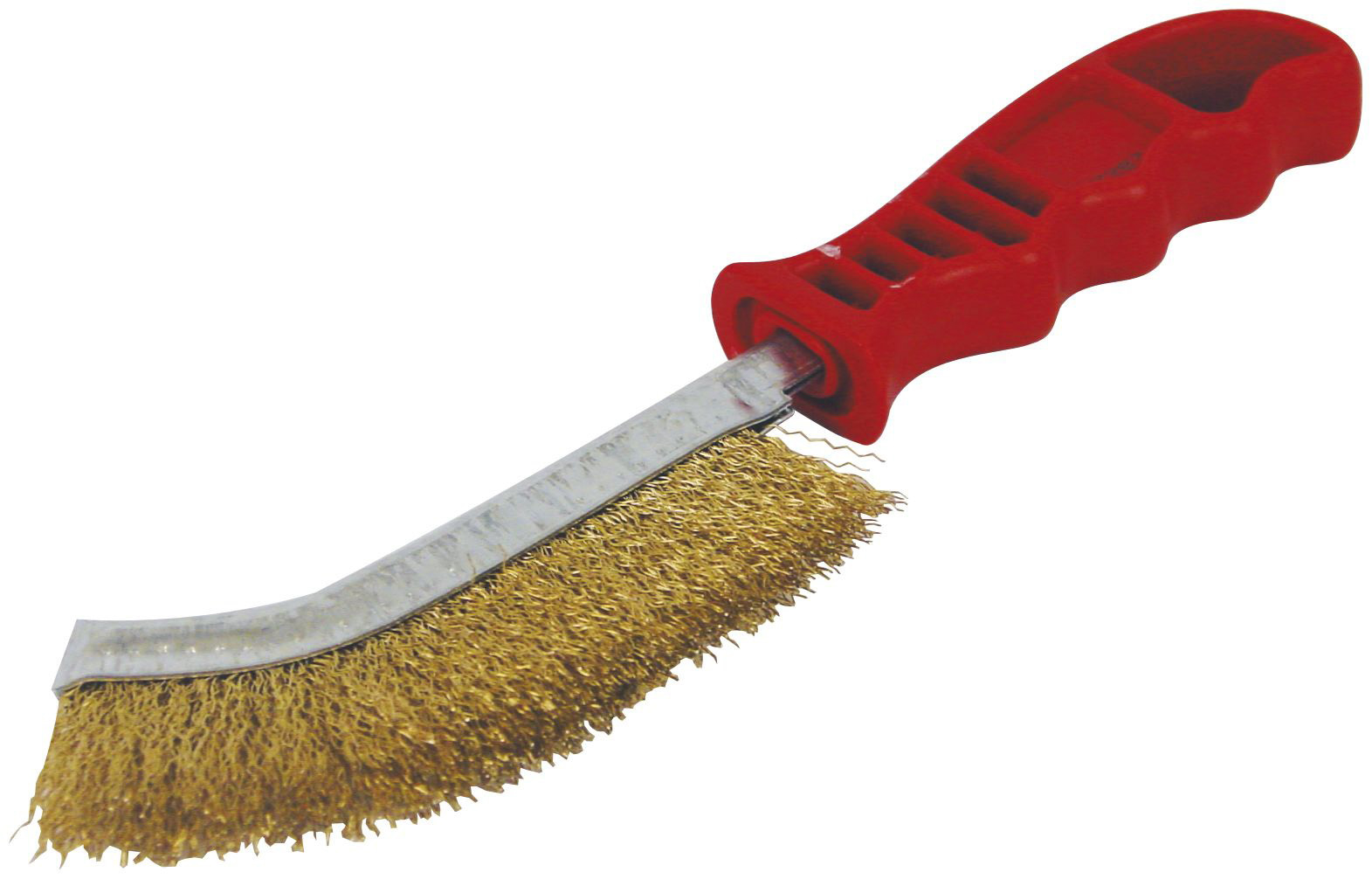 Brosse metallique convexe acier laitonne sofop taliaplast- 361110