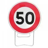 PANNEAU BK14 NADIA SIGNALISATION LIMIT 50KM/H 850MM T1 - 201217