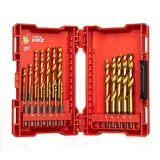 Coffret 19 forets metaux HSS-G hexa MILWAUKEE ACCESSOIRES - 48894760