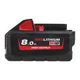 BATTERIE M18 HIGH OUTPUT 8,0 AH MILWAUKEE - 4932471070