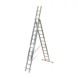 Echelle transformable FACAL PRO 3x12 haut. travail max. 9,8 m GENIA - G380-3