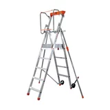 Plate-forme individuelle roulante FACAL PLATEA 5 marches haut. travail 3,39 m- PLT-06