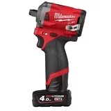 Boulonneuse à chocs MILWAUKEE M12 FIWF12-422X Carré 1/2' 12V 4,0Ah 2,0Ah - 4933464616