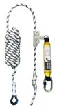 Antichute mobile sur corde diam 12 mm long 20 m avec absorbeur LEVAC - 3803A200