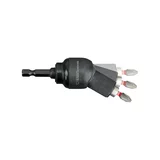 RENVOI D'ANGLE CARDAN VISSEUSE À  CHOCS + 10 EMBOUTS DE VISSAGE MILWAUKEE - 4932459781