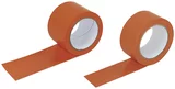 ADHESIF FACADIER PVC LIMA ORANGE LISSE 50 MM 33 MÈTRES - 85090048