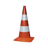 CÔNE PLASTIQUE 75CM 3,1KG NADIA SIGNALISATION- 201602