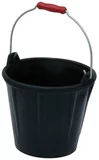 SEAU CAOUTCHOUC ARME 12 LITRES ALLEGE POIGNEE PRO TALIAPLAST - 320168