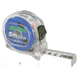 Metre ruban transparent double graduation bleu METRICA - 38774