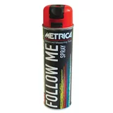Marqueur spray follw me jaune METRICA - 50183