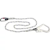 LONGE CORDE TORONNEE DELTA PLUS Ø 12MM - LONGUEUR 1,50 M - 2 BOUCLES COSSEES- LO007150CD