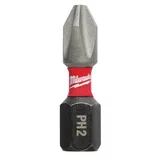 EMBOUT PH2 SHW 25MM (x2) MILWAUKEE ACCESSOIRES - 4932430852