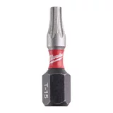 BOITE 25 EMBOUTS TX15 SHW 25MM MILWAUKEE ACCESSOIRES - 4932430873