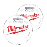 TWIN PACK LAMES SCIE CIRCULAIRE 254MM 30X3X60+30X3X80 - MILWAUKEE - 4932479576