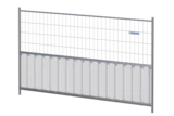 Cloture semi opaque m830 ral 9010 blanc