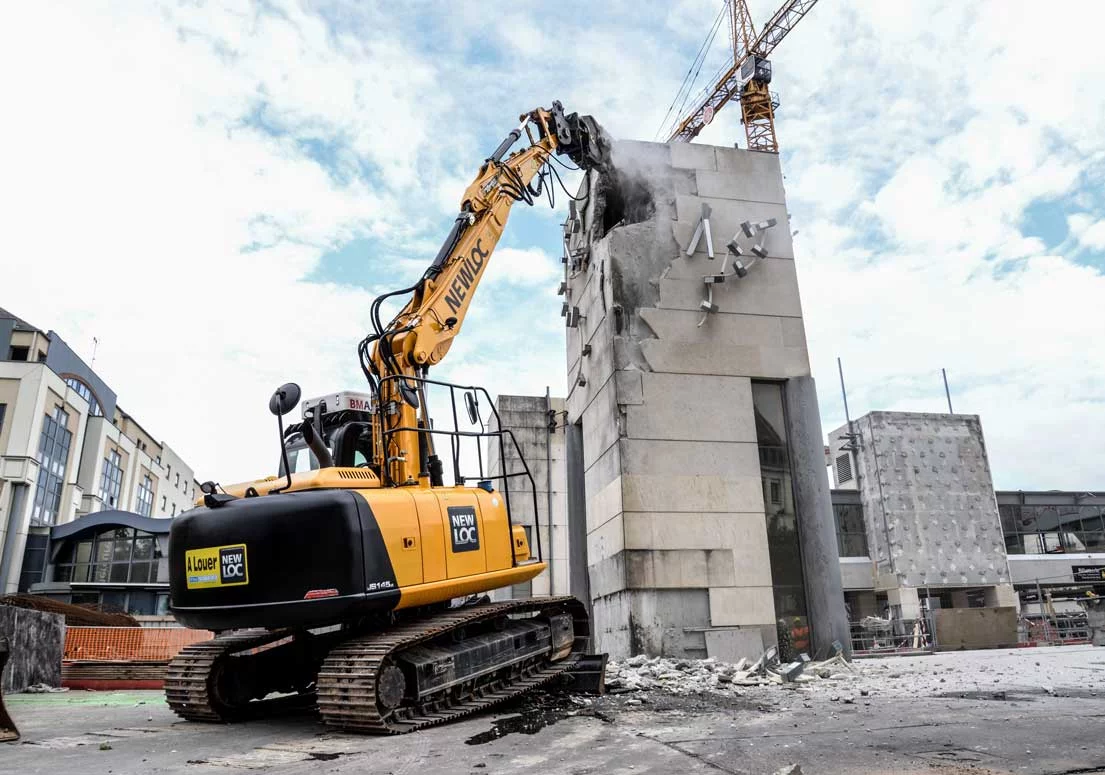 Démolition - Gare SUD Nantes