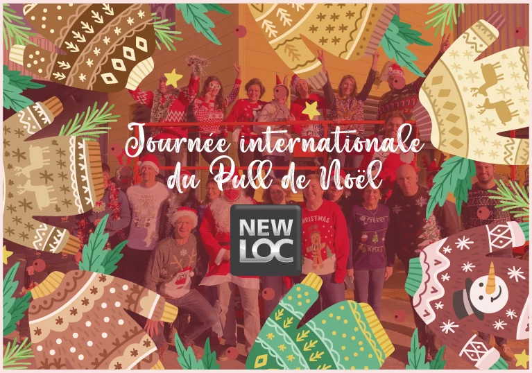 Journée internationale du pull de Noël chez NEWLOC
