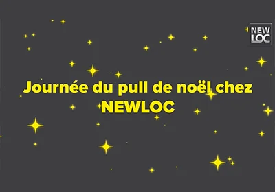 Journée Internationale du Pull de Noël : NEWLOC célèbre l'esprit festif avec style