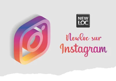 NEWLOC est sur Instagram : notre nouveau compte @newloc.fr !
