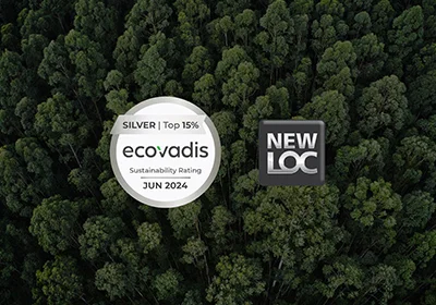 NEWLOC obtient la médaille d'argent Ecovadis pour la 3ème année consécutive avec un score de 66/100