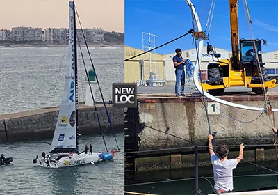 NEWLOC soutient l’aventure de la course au large de Sébastien SIMON
