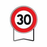 PANNEAU BK14 NADIA SIGNALISATION LIMIT 30KM/H 850MM T1 - 201216