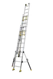 ECHELLES COULISSANTES C3 STAB' 3x15 BARREAUX 4m40/10m55 CENTAURE - 512615
