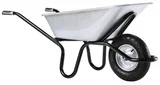Brouette HAEMMERLIN Aktiv Excellium Plus 120L RENO Galva Roue Gonflée Grise - 305400605