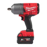 Boulonneuse à Chocs FUEL Carré 1/2'', 2 vitesses, 1260 Nm, 18V, 5,0 Ah MILWAUKEE M18 FHIWF12-502X - 4933459696