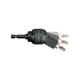 RENVOI D'ANGLE CARDAN VISSEUSE À  CHOCS + 10 EMBOUTS DE VISSAGE MILWAUKEE - 4932459781