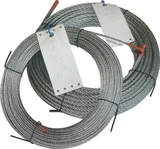 Câble galva d.3 mm, couronne de 100 m CRM 630 kg LEVAC - 1032D100