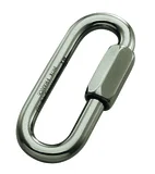Maillon rapide g.o. diam.8 mm inox rupture 4900 kg LEVAC - 5191FI