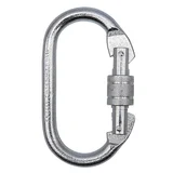 Mousqueton à vis acier zingué ouverture 18 mm LEVAC - 3805A