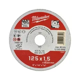 Disque tronc 125mm épais 1 5 mm contractor - 1pc milwaukee accessoires - 4932451479