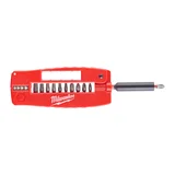 KIT TOURNEVIS SHOCKWAVE 12 PIÈCES MILWAUKEE ACCESSOIRES - 4932430910