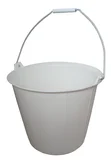 Seau PRO BLANC renforcé à ergots 13 litres anse Diam. 6.3 mm TALIAPLAST - 310131