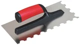 PLATOIR A COLLE INOX 28X12 MONTURE PA DEMI-LUNE 20X10MM TALIAPLAST - 440128