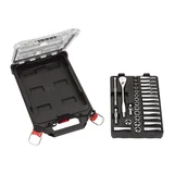 COFFRET 32 PIÈCES ORGANISEUR SLIM COMPACT PACKOUT CLÉS ET DOUILLES À CLIQUET MILWAUKEE - 4932478813