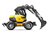 Pelle sur pneus mecalac 11MWR