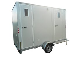 Roulotte isolée Bi-Energie inf. 750 kg
