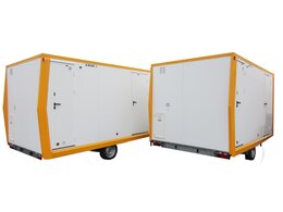 Roulotte isolée Bi-Energie sup. 750 kg
