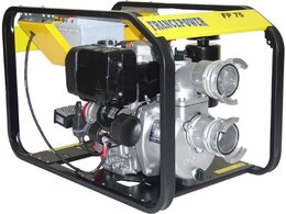 Pompe de chantier diesel 75m³/h