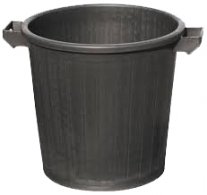 POUBELLE PLASTIQUE 75L SANS COUVERCLE